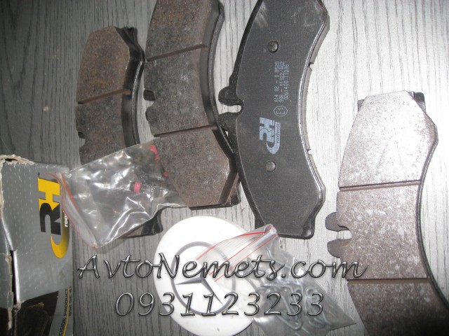 тормозные колодки перед-зад WVA29076 