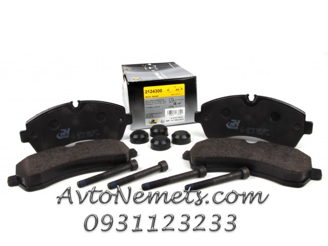 тормозные колодки передние т.с Brembo WVA29192 